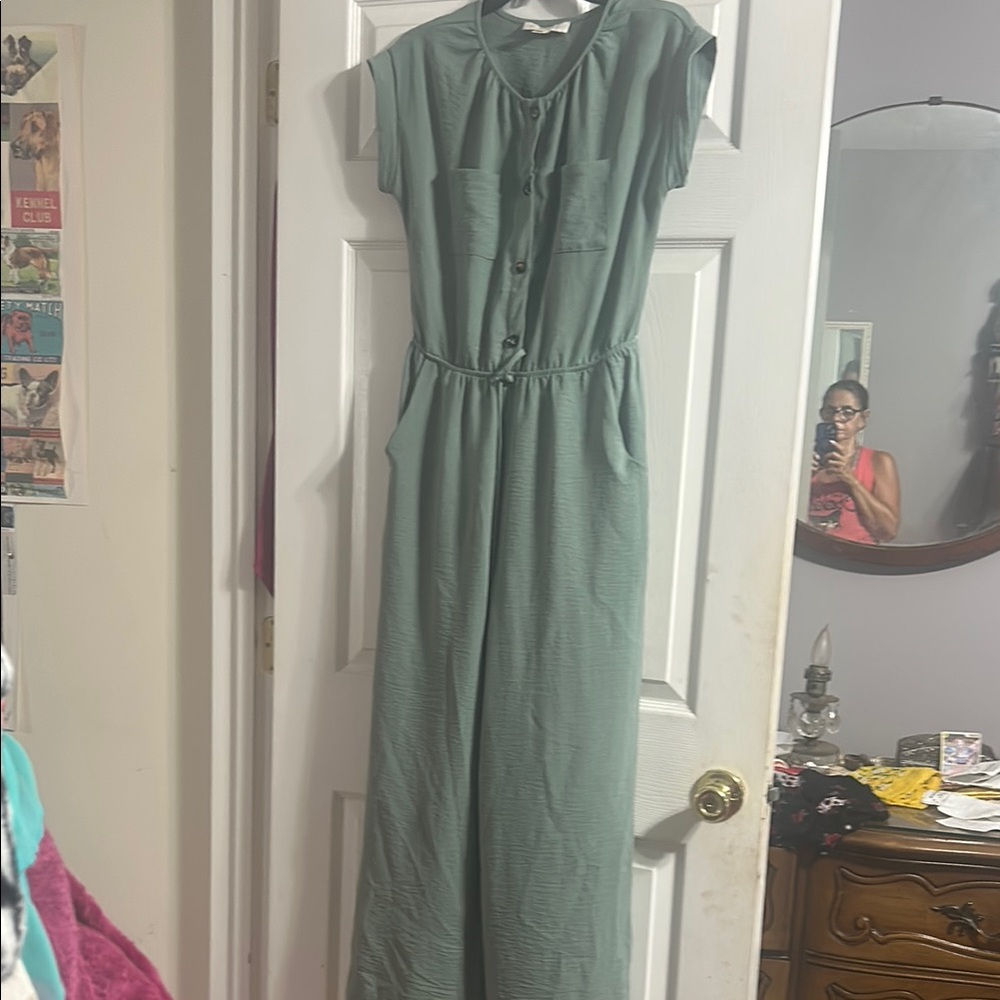 Green Women's Jumpsuit